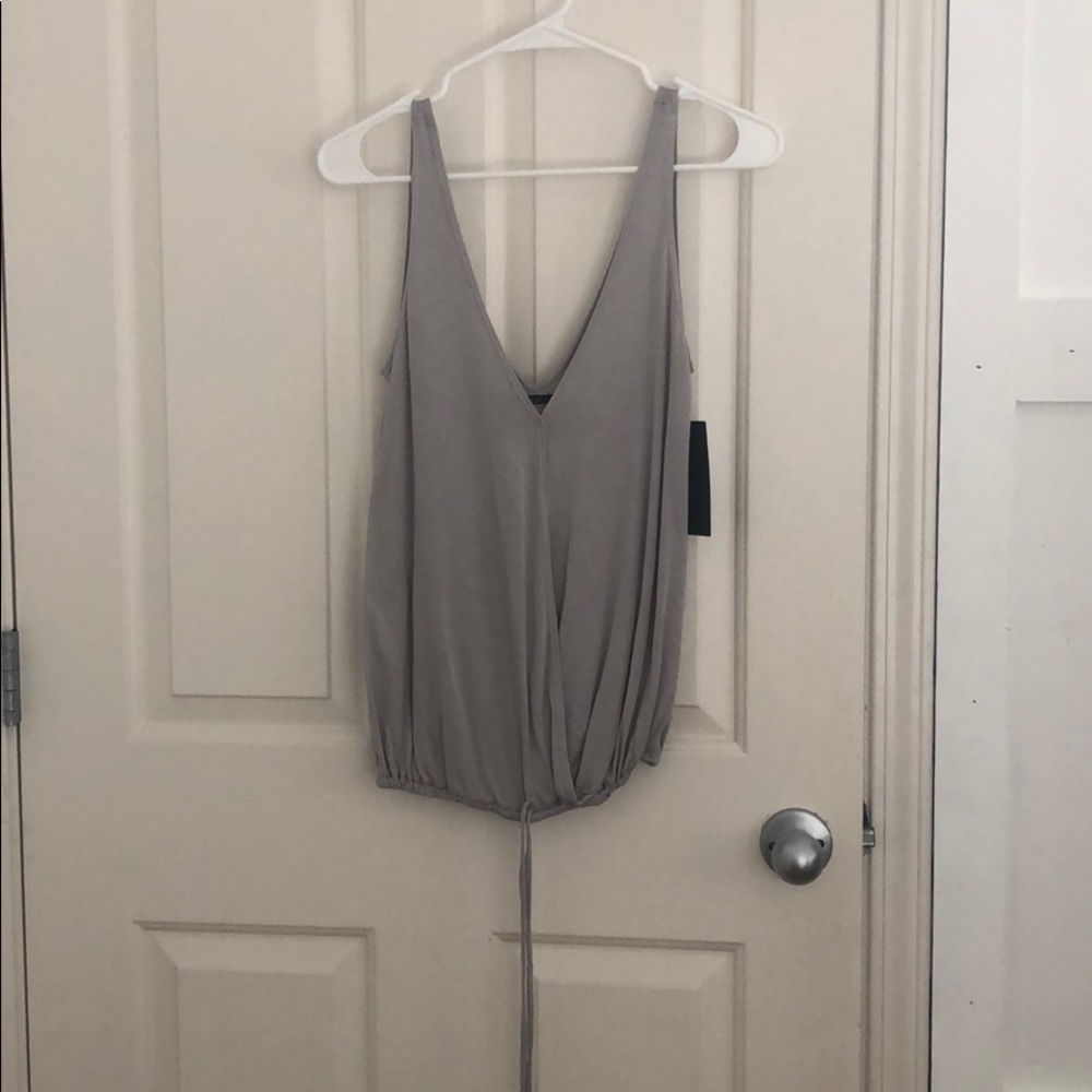Grey Workout Tank